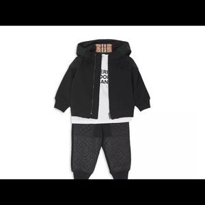 Burberry Unisex Timothie Quilted Jogging Set - Baby